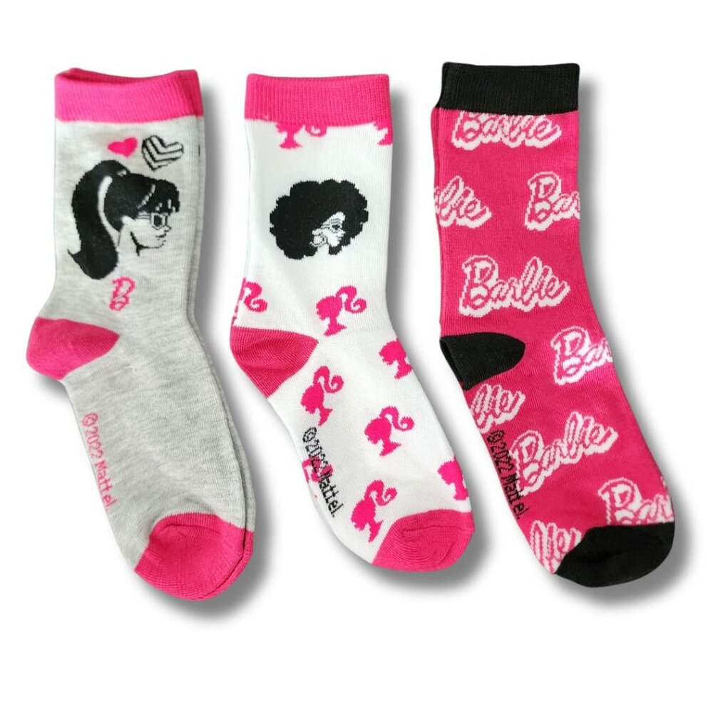 ♥ Barbie Ankle Socks 3 pairs (Kids)